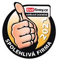 Certifikát Spolehlivá firma 2021