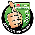 Certifikát Spolehlivá firma 2022